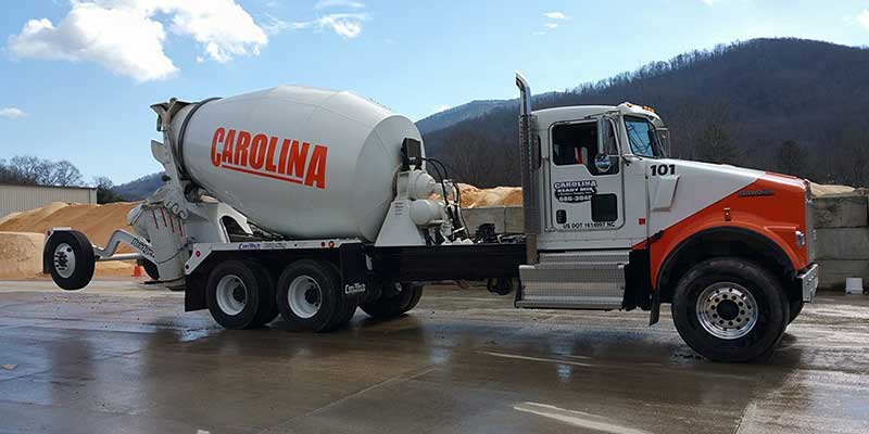 Carolina Ready Mix construction truck